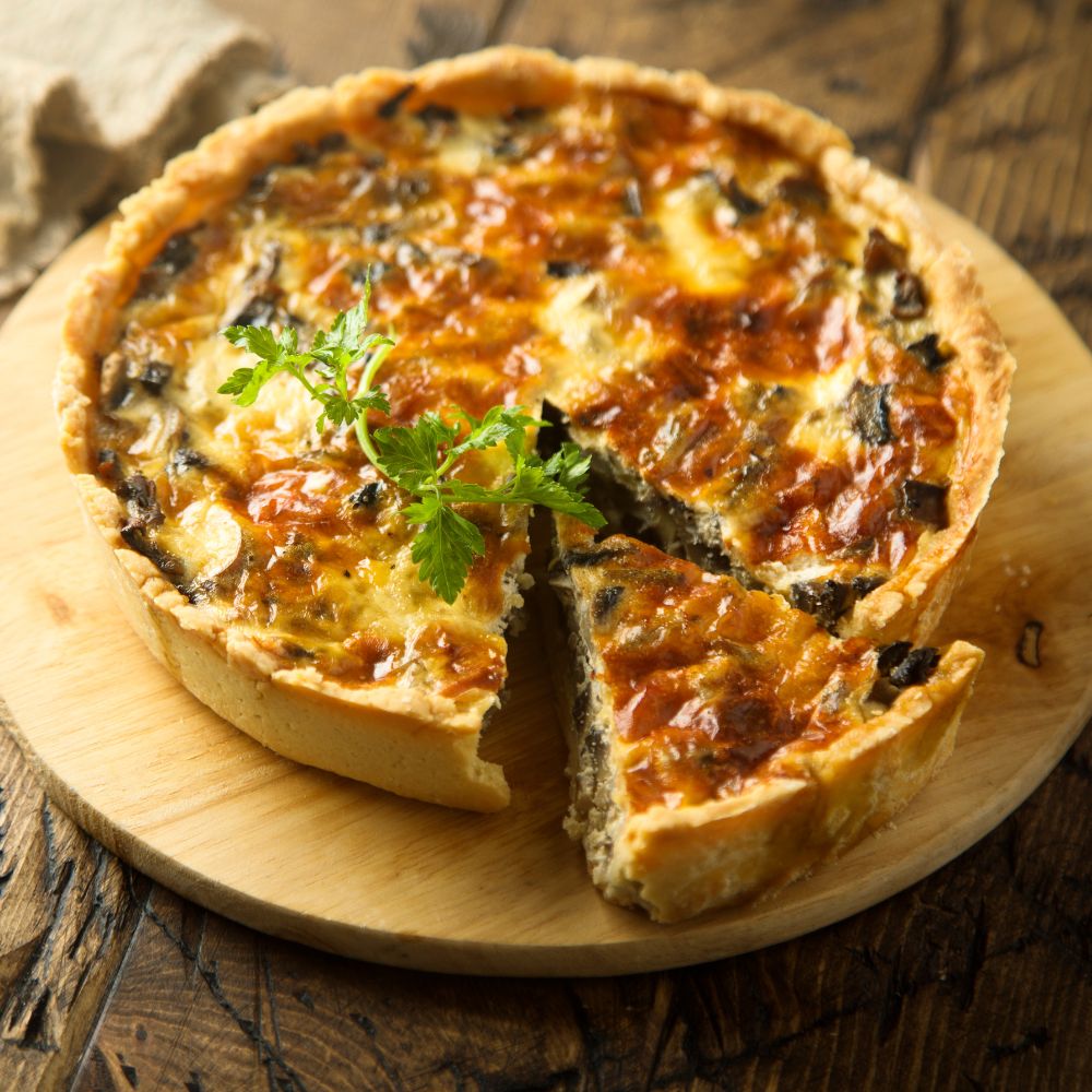 Seasonal Vegetable Quiche