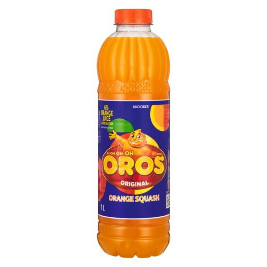 Brookes Oros Original Orange Squash 1 liter