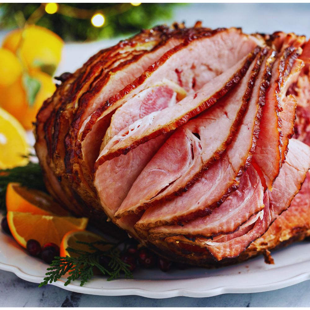 Smoked Gammon with Spicy Orange Glaze