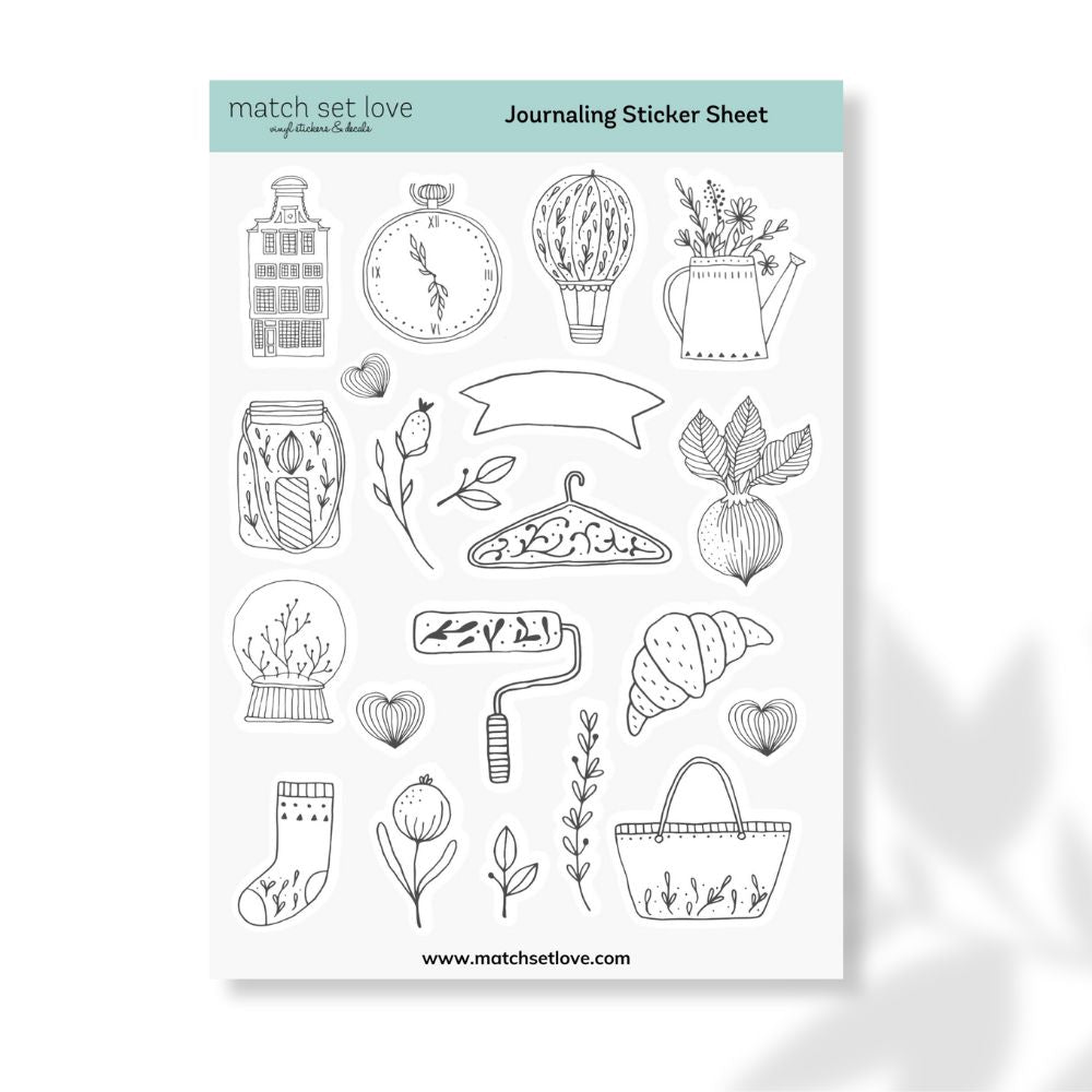 Journaling Sticker Sheet