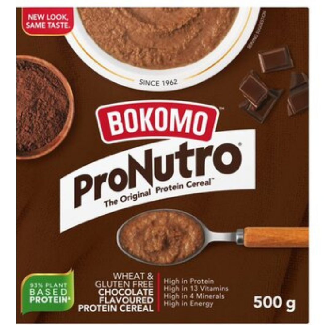 Bokomo ProNutro Chocolate Flavoured Protein Cereal 500g