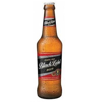 Carling Black Label Beer Bottle 340ml